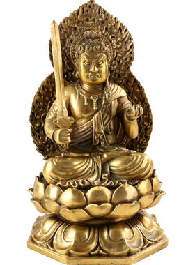 虚空藏菩萨不动明王供奉风水佛像