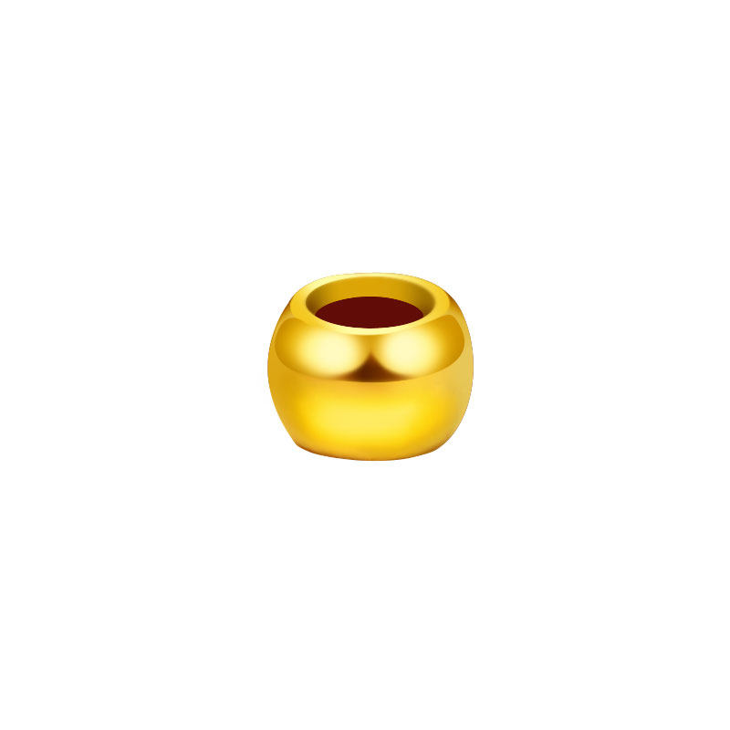 老克勒古法黄金足金999金珠