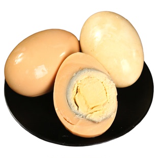 新鲜散养卤烤雁鹅蛋先卤后烤清黄入味东北特色卤香鹅蛋熟食零食