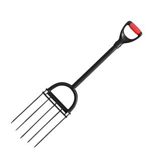 翻地松土神器碎土钉耙叉子锄头花园人工省力挖地农具农用工具大全