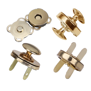 无痕免缝磁扣纽扣磁铁扣强磁包包扣配件吸扣金属钮扣暗扣扣子按扣