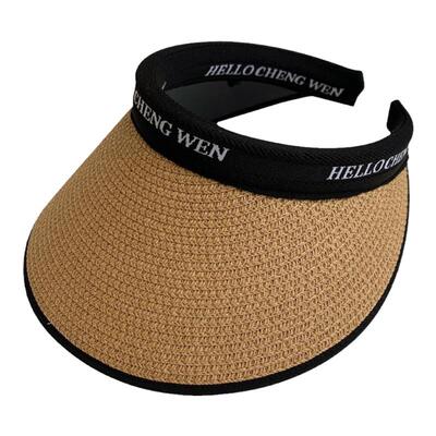 防晒帽逛街休闲女夏宽檐遮阳帽