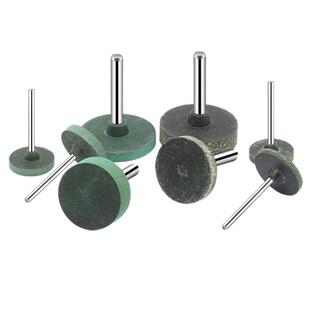 T型芝麻磨头超薄磨片3/6mm柄 弹性橡胶抛光打磨头3*20/25*4精密