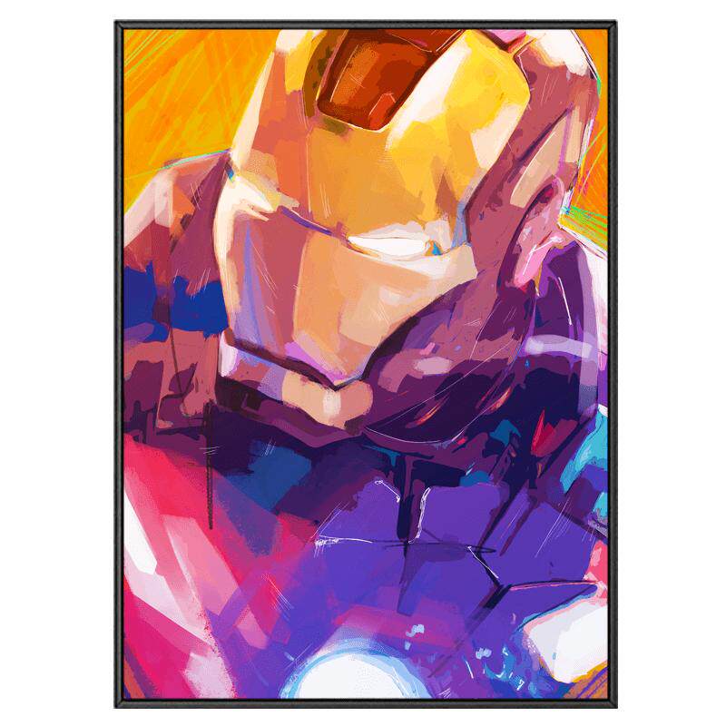 漫威英雄创意客厅简约现代装饰画