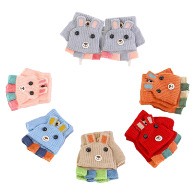 秋冬1-2-3岁薄款婴儿宝宝手套