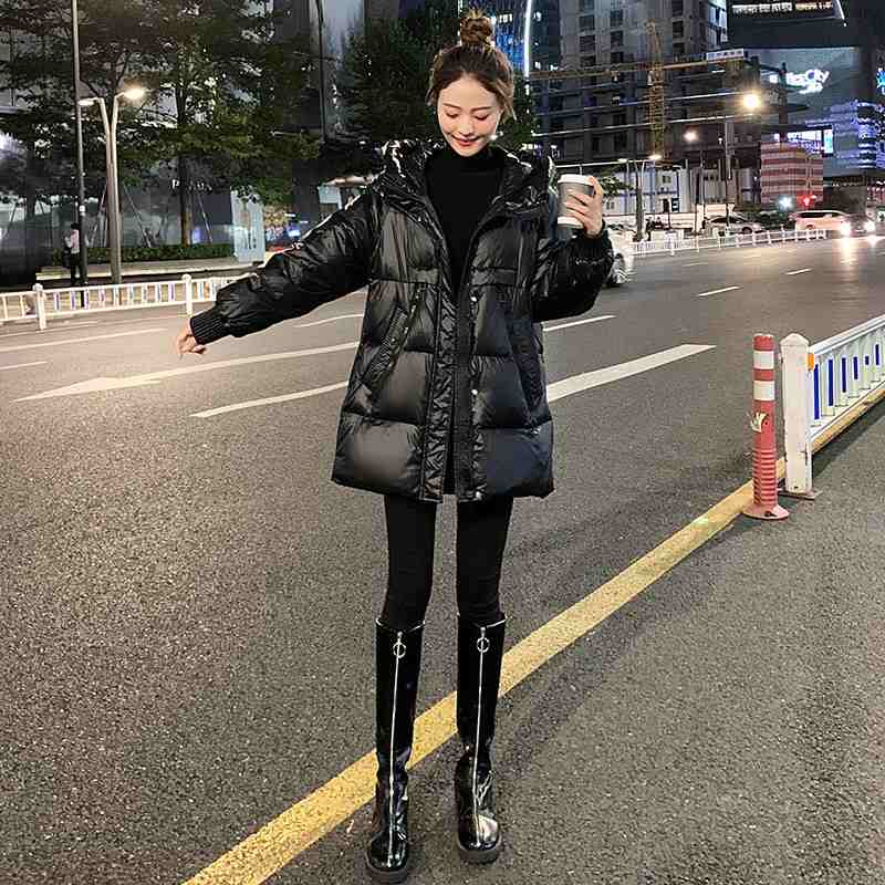 大码女装2024冬新款羽绒棉服胖妹妹mm宽松显瘦减龄200斤棉衣外套