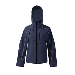 运动外套女秋冬加绒保暖防风冲锋衣宽松休闲登山徒步健身夹克上衣