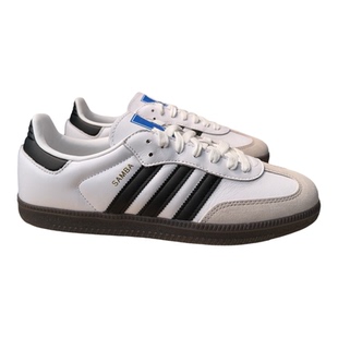 2026时尚百搭轻便板鞋四季男女同款复古休闲鞋真皮拼色阿甘德训鞋