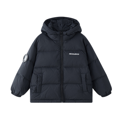 加厚中长款儿童羽绒服米西果