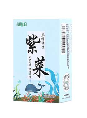 藻媳妇压缩紫菜虾皮汤冲泡即食