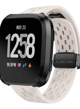 适用fitbitversa系列磁吸表带