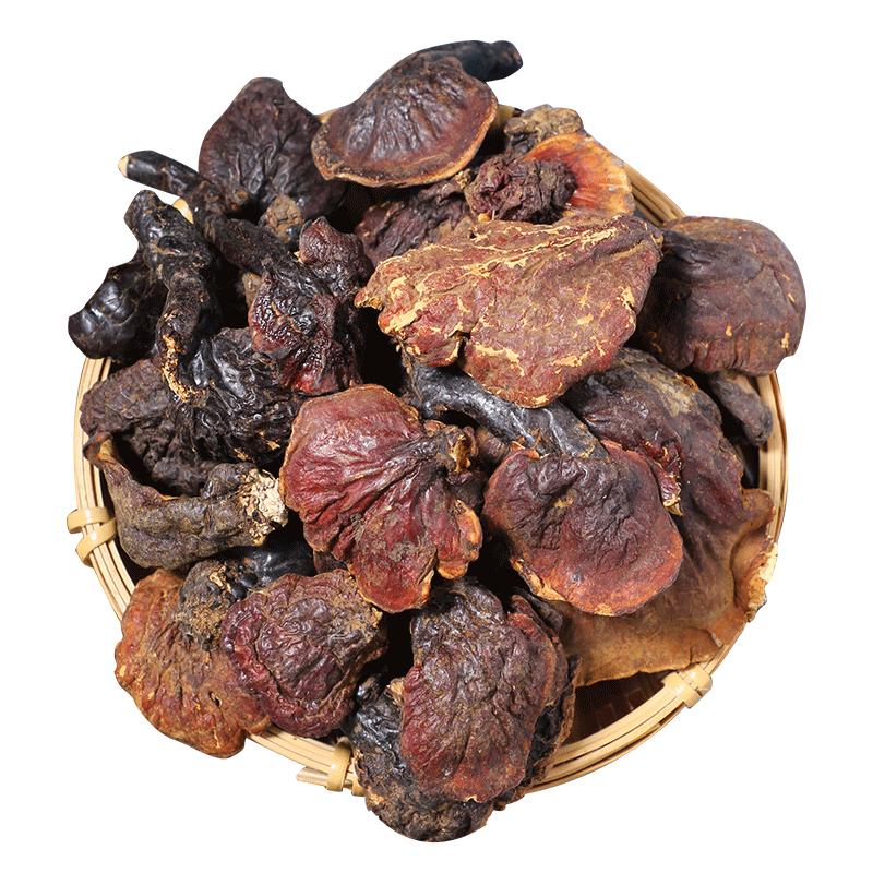 野生靈芝西藏林芝小靈芝特產(chǎn)非長白山野生靈芝茶赤靈芝整枝250g