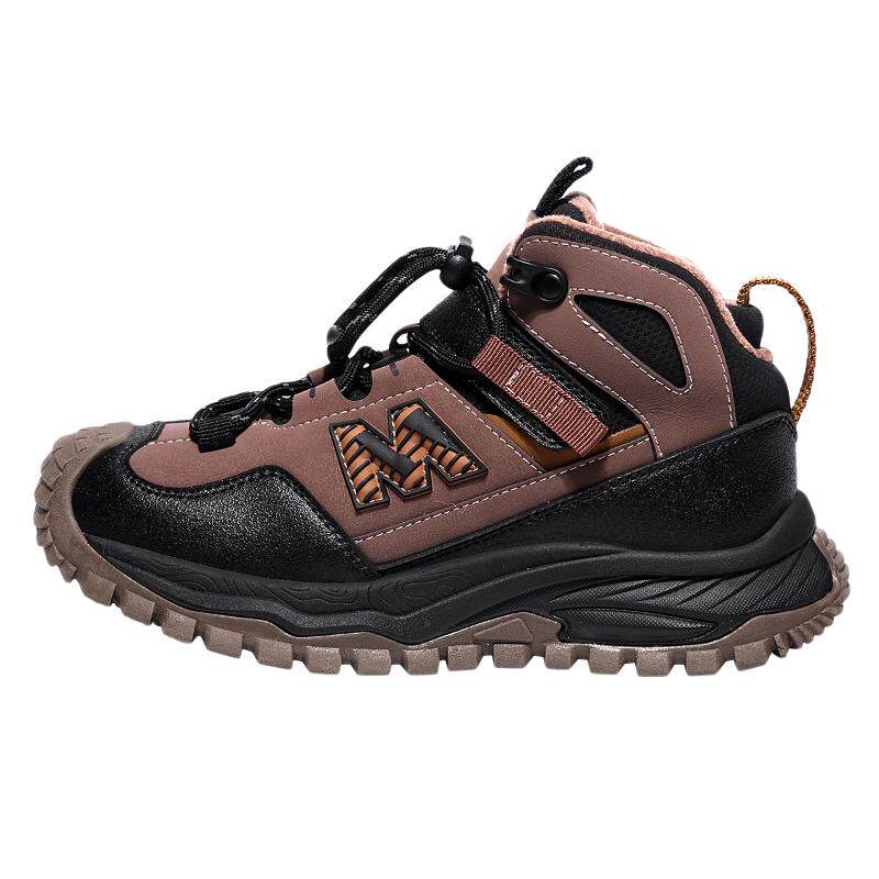 骆驼儿童户外登山鞋2025新款加绒防滑中大童运动鞋耐磨男童雪地靴
