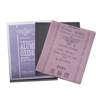 铁纱布上海飞轮牌氧化铝砂布铁砂纸静电植砂皮打磨抛光36#60#80#