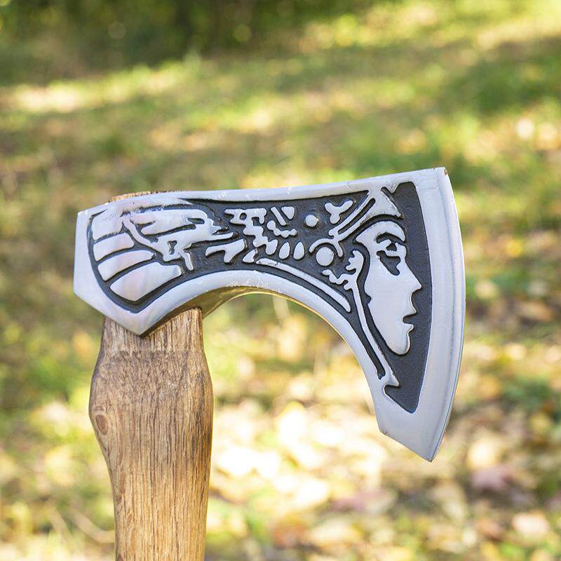 户外野营开山斧营地斧野营开路收藏户外刀女神斧子斧款斧头劈柴