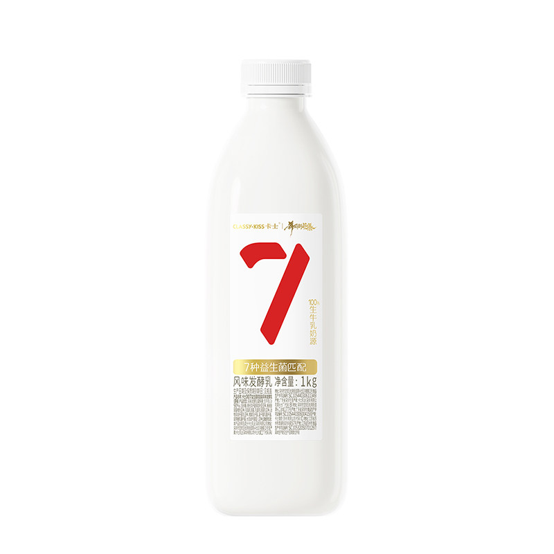 卡士007家庭装酸奶原味
