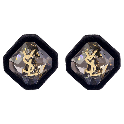 圆脸适合的耳环法式复古小香风