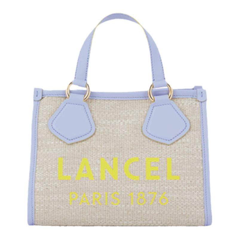LANCEL/兰姿 SUMMER TOTE小号单肩手提帆布包 托特包妈妈款包包