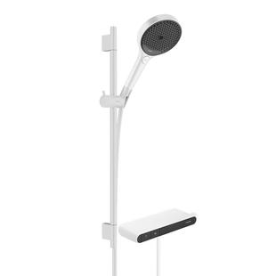 【新品】汉斯格雅境雨130手持小欧淋控恒温大置物台淋浴花洒套装