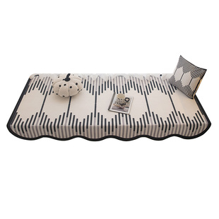 四季通用飘窗垫窗台垫子轻奢高级感2026新款防滑软坐垫可拆洗定制