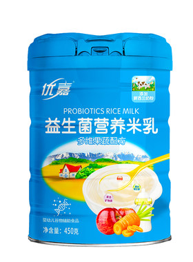 优嘉益生菌米乳宝宝米粉6个月+