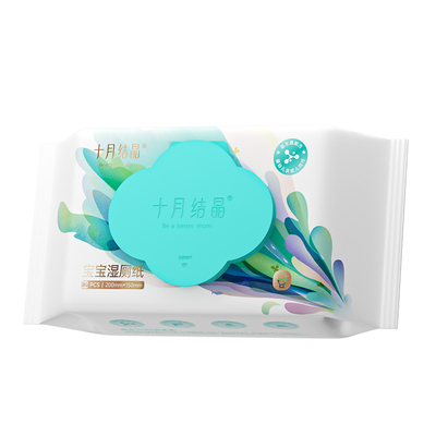 十月结晶湿厕纸80片装