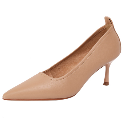 设计感小众气质秋季浅口中跟女鞋