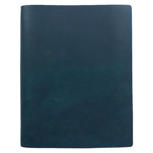 真皮笔记本A4活页本 复古手工头层牛皮4孔夹超厚素描本大日记事本