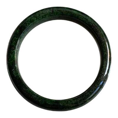 缅甸翡翠手镯A货干青绿手镯56mm
