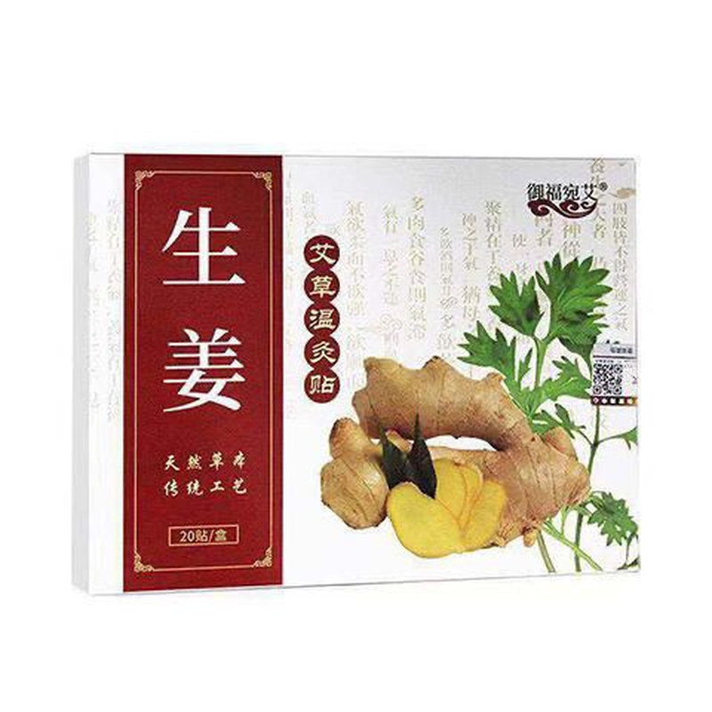 生姜艾草温灸贴颈椎腰椎热敷关节膝盖肩膀脖子全身通用温灸艾灸贴
