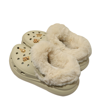 升级版洞洞鞋内胆舒适保暖可拆卸