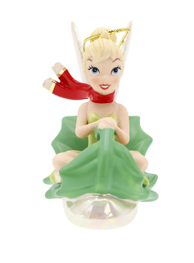 Cershar lenox Tinker Bell小仙女陶瓷儿童房装饰摆件圣诞树挂饰