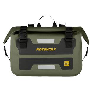 摩多狼防水边包后座尾包大容量机车摩托车驮包骑行骑士摩旅头盔包