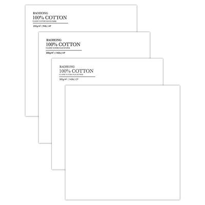 宝虹正方形学院浆水细纹画纸