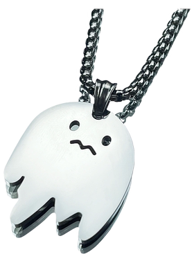 卡通动漫幽灵小众设计日韩风项链