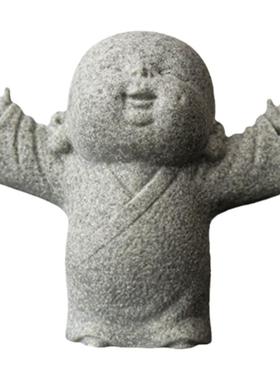 闲暇生活仿真景观小和尚