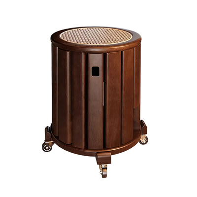 实木藤编叠叠凳家用客厅餐厅凳子