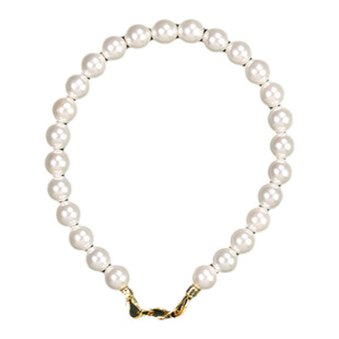 穿珍珠项链专用线和弹簧扣头18K金配件diy手工串珠线小米珠手链绳