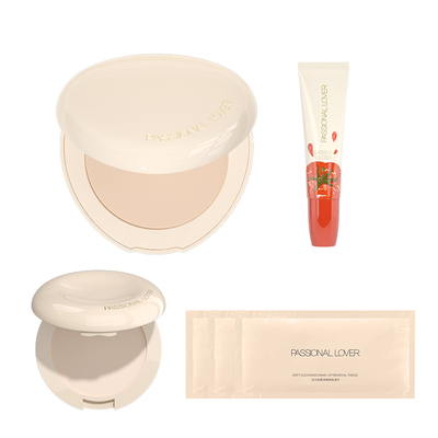 PL看不见粉饼2.0干皮 蹭不掉油皮控油定妆轻薄细腻不卡粉遮瑕磨皮