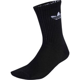 滔搏adidas阿迪达斯三叶草男女REFL CREW S 2P休闲袜子JX5222