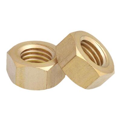 螺母M3M4六角黄铜国标m2.5螺丝帽