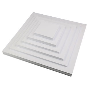 正方形白卡纸彩铅 马克笔 油画棒手绘纸185g240克荷兰白卡10CM 15CM 20cm 25cm 30cm 36厘米美术专用白色卡纸