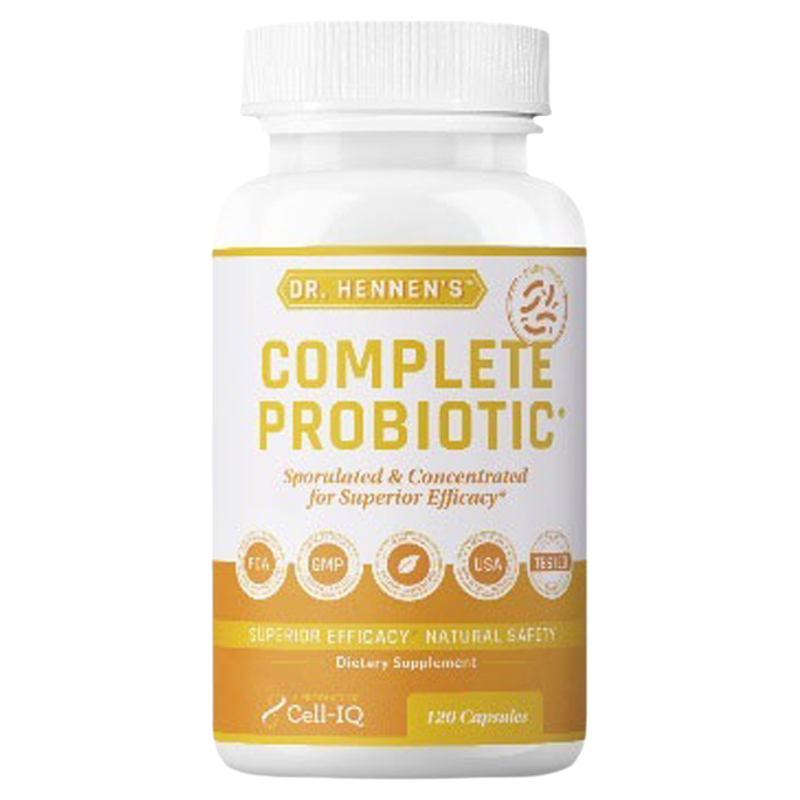 美国Cell-IQ汉拿博士益生菌 肠胃益生元胶囊 120粒/瓶 瑷多保税仓