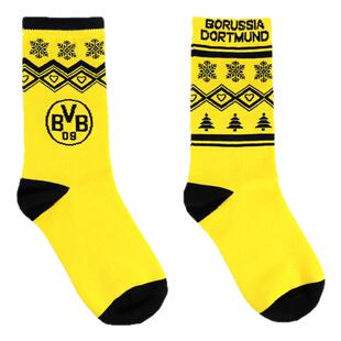 多特蒙德足球俱乐部 | 圣诞款袜子秋冬加厚保暖中筒袜球迷周边