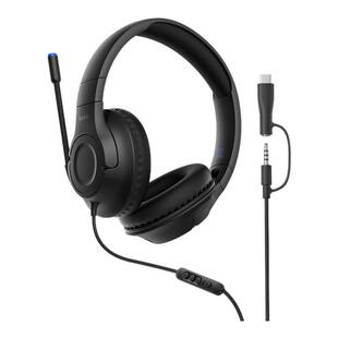 Belkin贝尔金头戴式有线儿童耳机适用任天堂Switch2游戏学习耳机