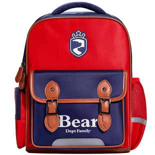 熊之族男童书包小学生幼儿园一二三到六年级2023年新款减负双肩包