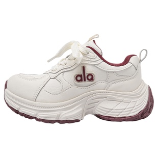 真皮儿童老爹鞋2026春季新款软底男童运动鞋轻便防滑女童休闲鞋子