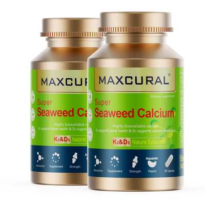 maxcural海藻钙全家补钙