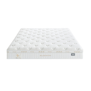 【白骑士plus马年限定】喜临门双人席梦思乳胶软垫黄麻弹簧床垫