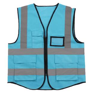 佳护反光背心施工建筑程荧光反光马甲多口安全防护汽车年审反光衣